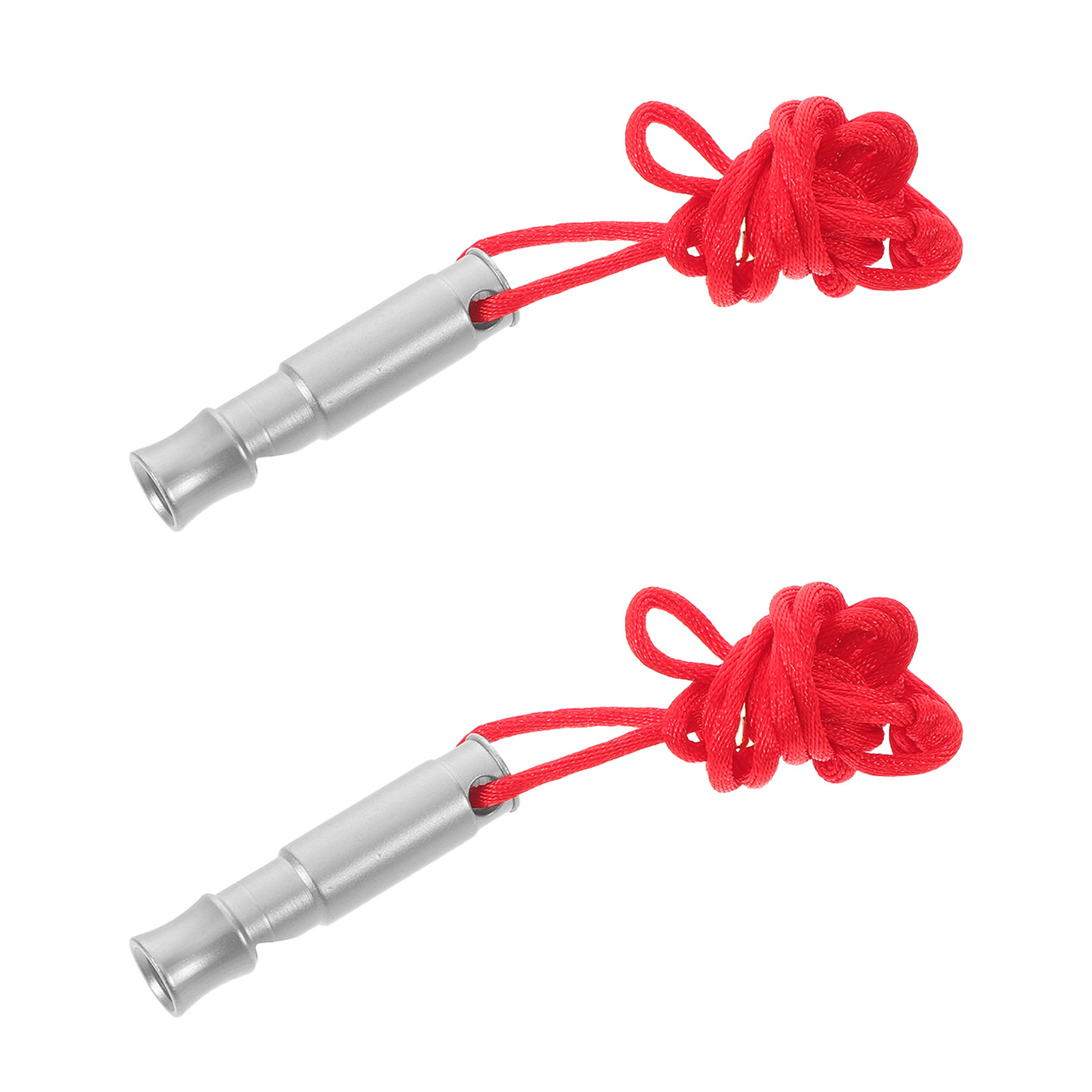 Emergency Whistle Loud - 2Pcs Survival Whistle Stainless Steel Loud