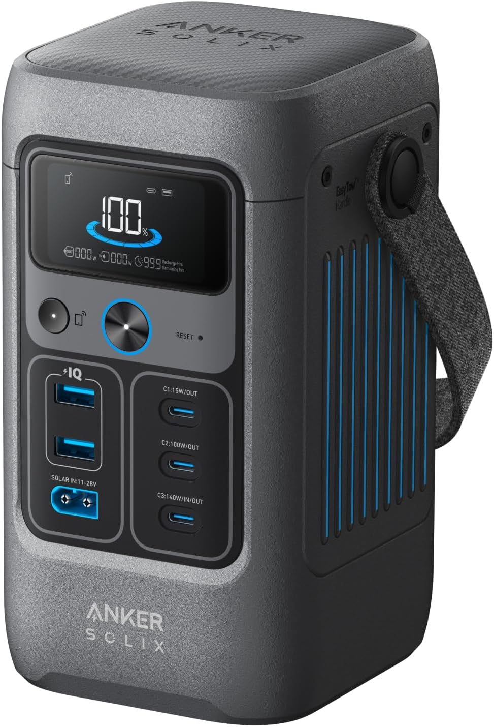 Solar Emergency Charger - Power Bank Station,192Wh Portable Power Station,LiFePO4