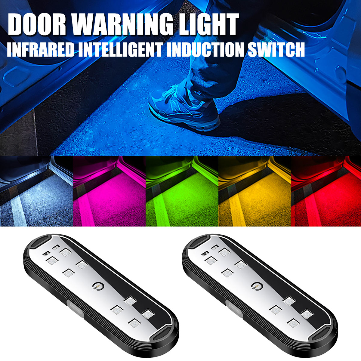 Car Door Lights LED Colorful F - Sos Light Strobe avis et prix