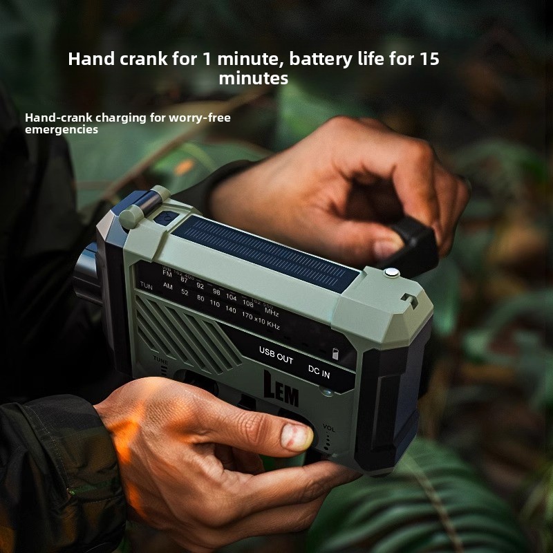 Survival Radio-Emergency Hand  - Solar Emergency Charger avis et prix