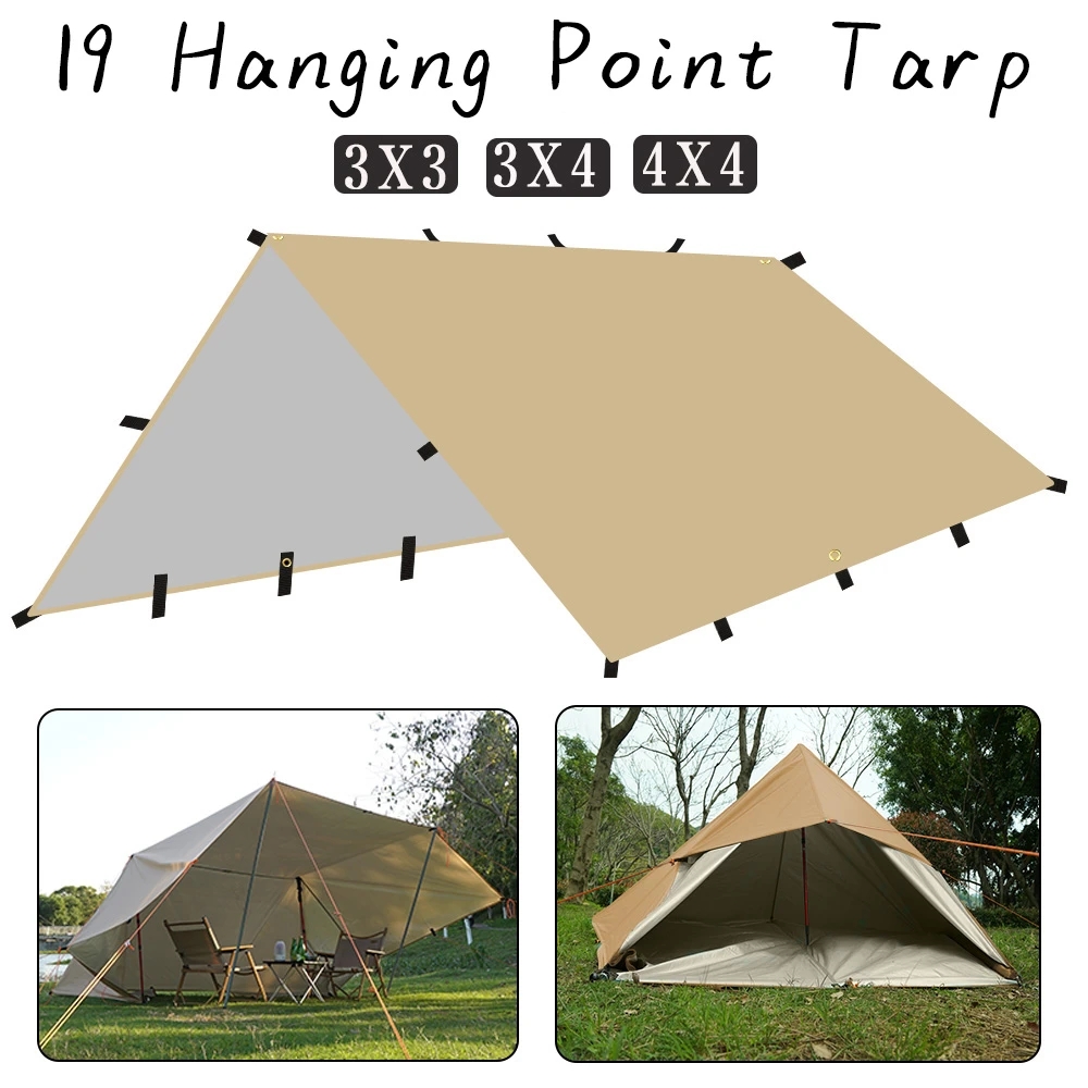 4x4m 4x3m 3x3m 19 Hang Points  - Emergency Mylar Tent avis et prix