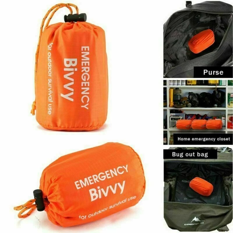1-5Pack Emergency Sleeping Bag - Bivy Bag Emergency avis et prix