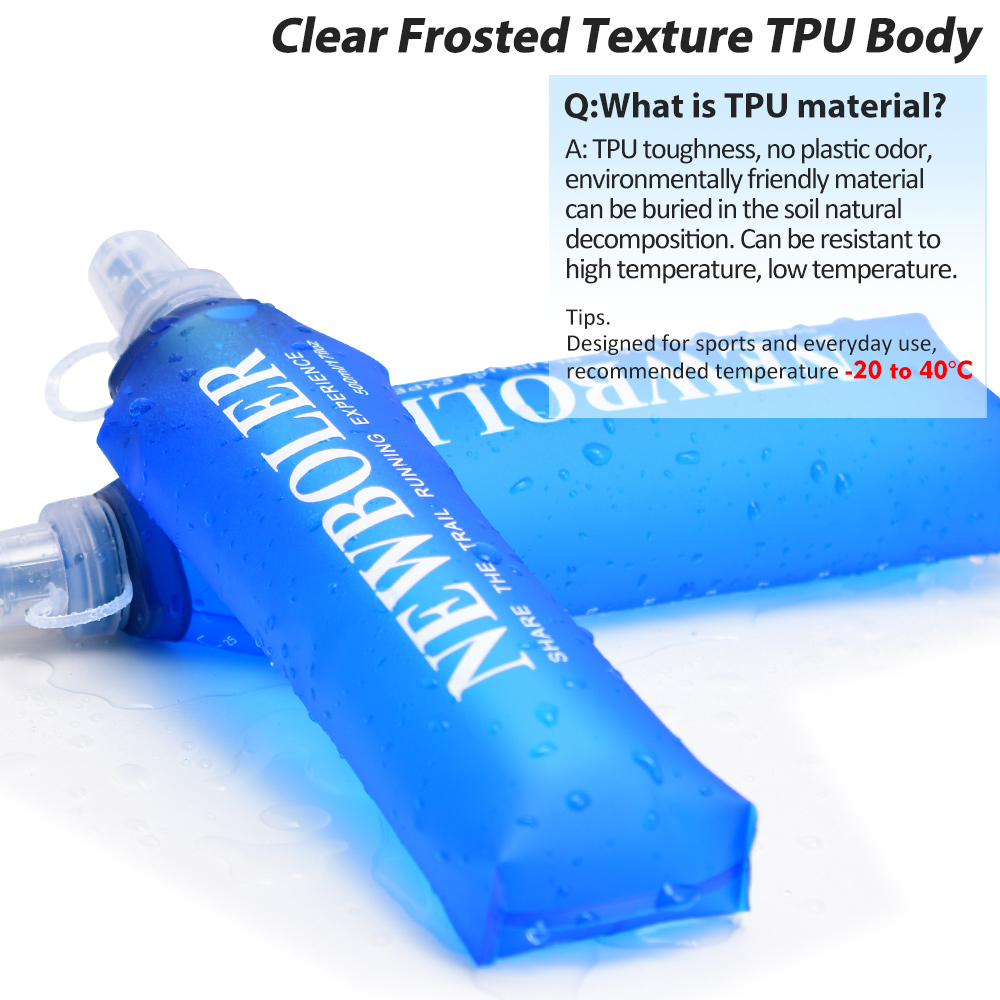 250/500/750ML Water Bottle TPU - Water Bag Collapsible avis et prix
