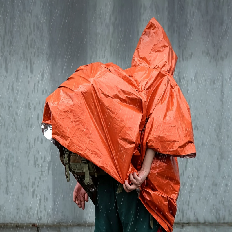 1PC/2PCS/4PCS Emergency Rain P - Emergency Poncho Rain avis et prix