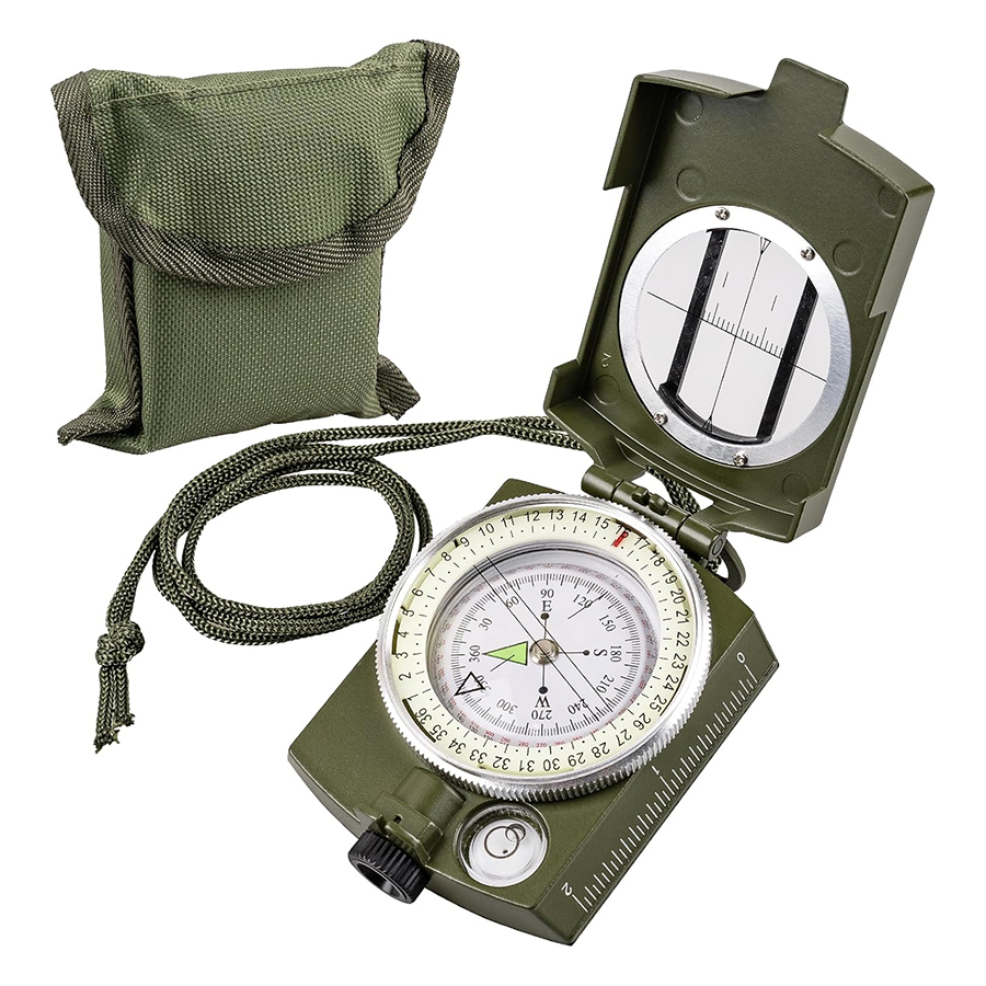 Tactical Survival Compass - Wa - Compass Lensatic avis et prix