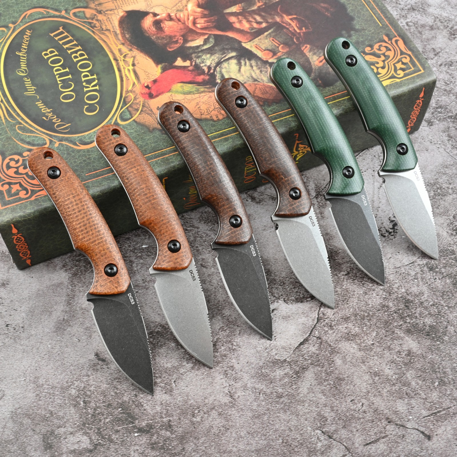 Premium SDOKEDC DC53 Steel EDC - Bushcraft Knife Fixed avis et prix