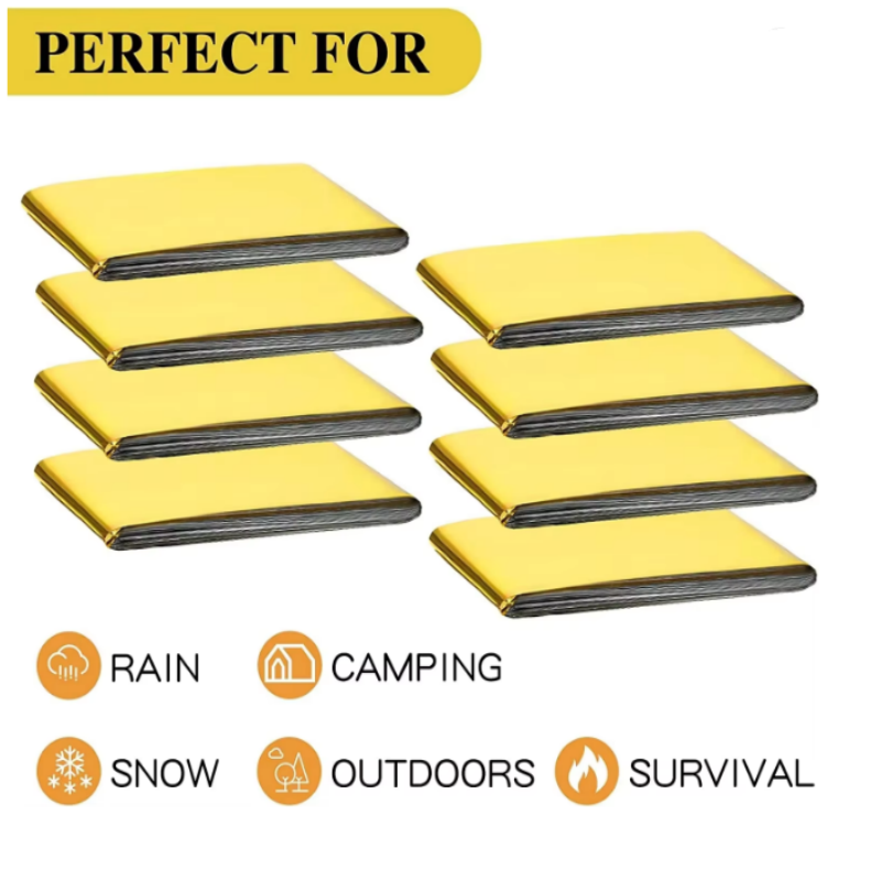 Portable Lightweight Aluminum  - Survival Blanket Reflective avis et prix