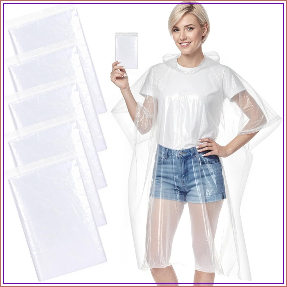 Emergency Rain Ponchos for Adu - Emergency Poncho Rain avis et prix