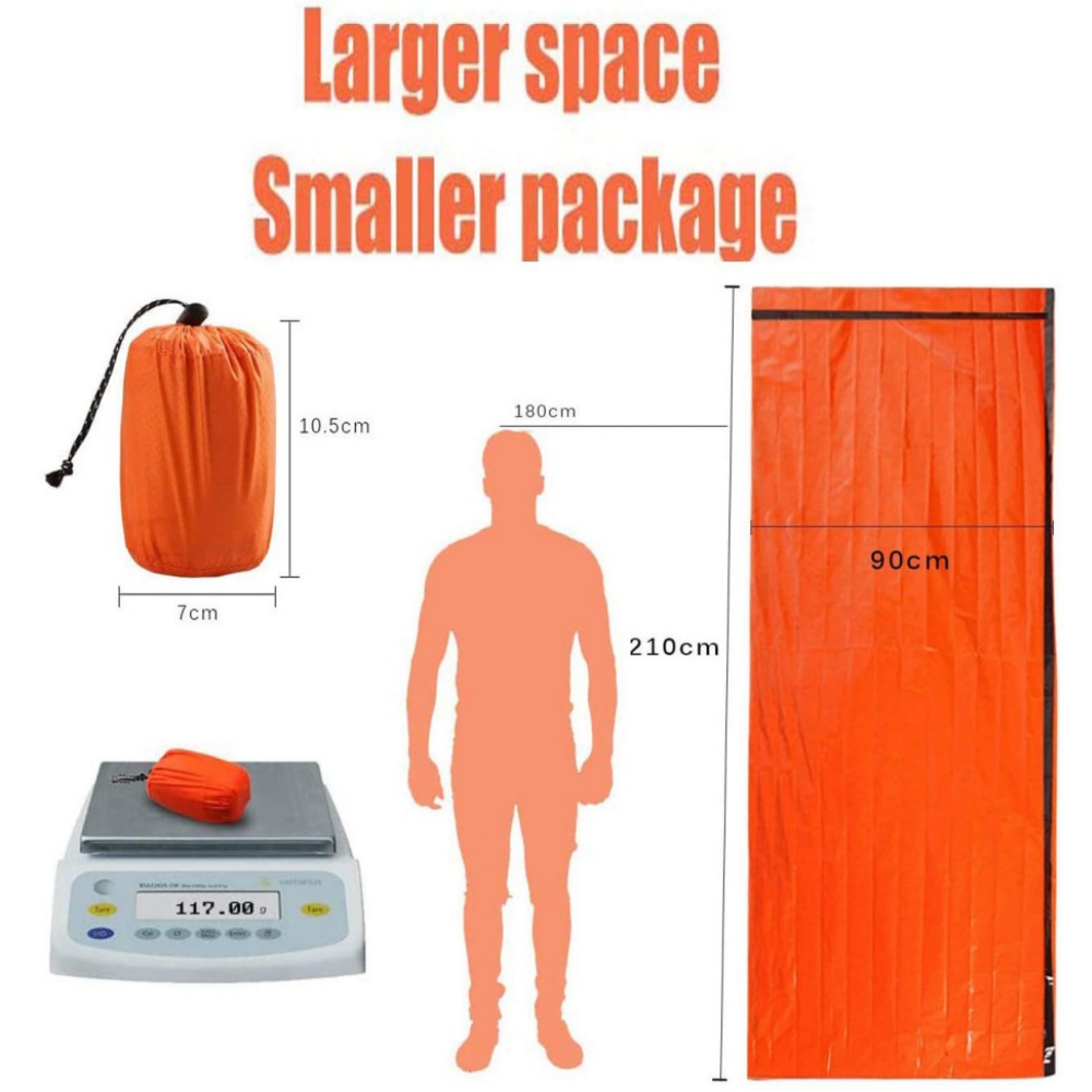 Waterproof Reusable Thermal My - Emergency Mylar Tent avis et prix