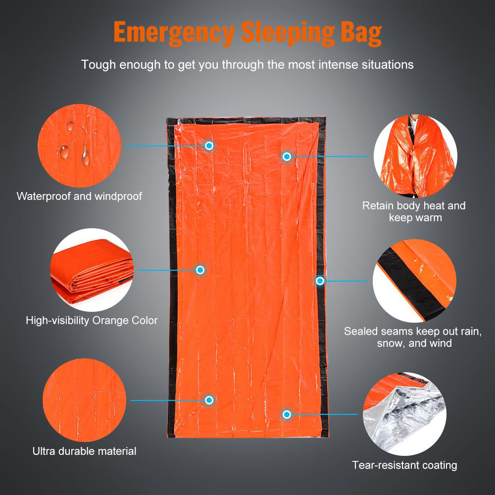 Waterproof Reusable Thermal My - Emergency Mylar Tent avis et prix
