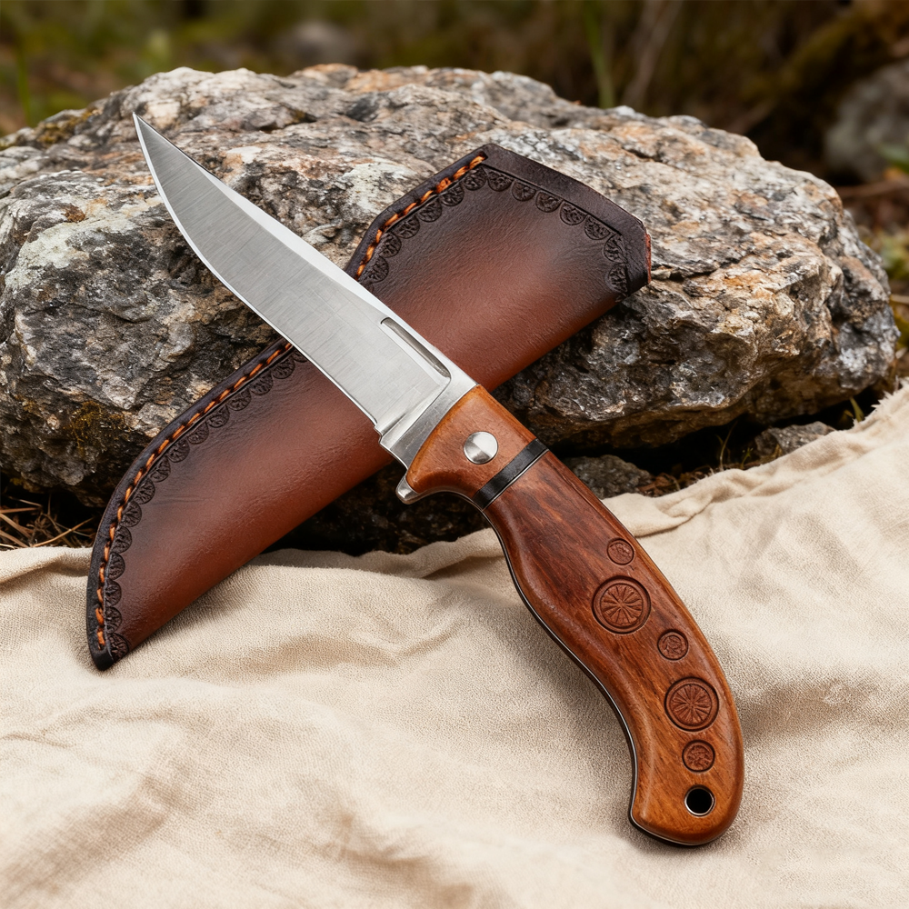 22cm Fixed Blade Knife Scabbar - Bushcraft Knife Fixed avis et prix