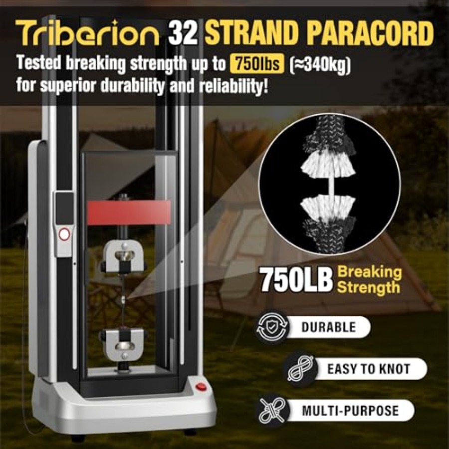 Paracord Rope 750 lb - 1000ft/ - Para Cord 1000Ft avis et prix