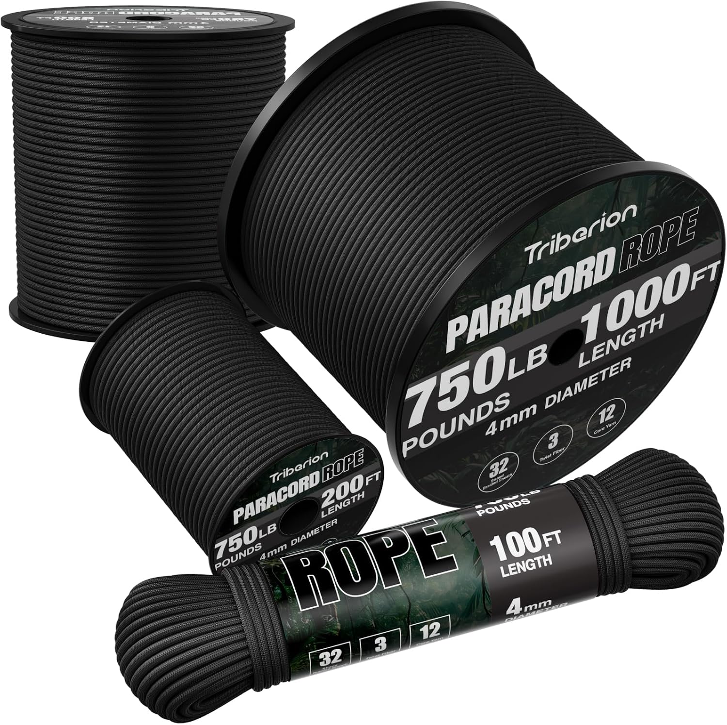 750 lb Paracord Rope 1000ft /  - Para Cord 1000Ft avis et prix