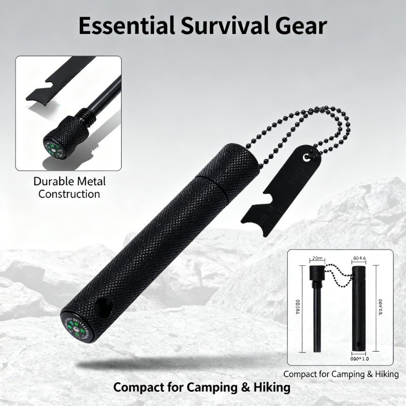 Magnesium Rod with Compass - W - Magnesium Fire Starter avis et prix