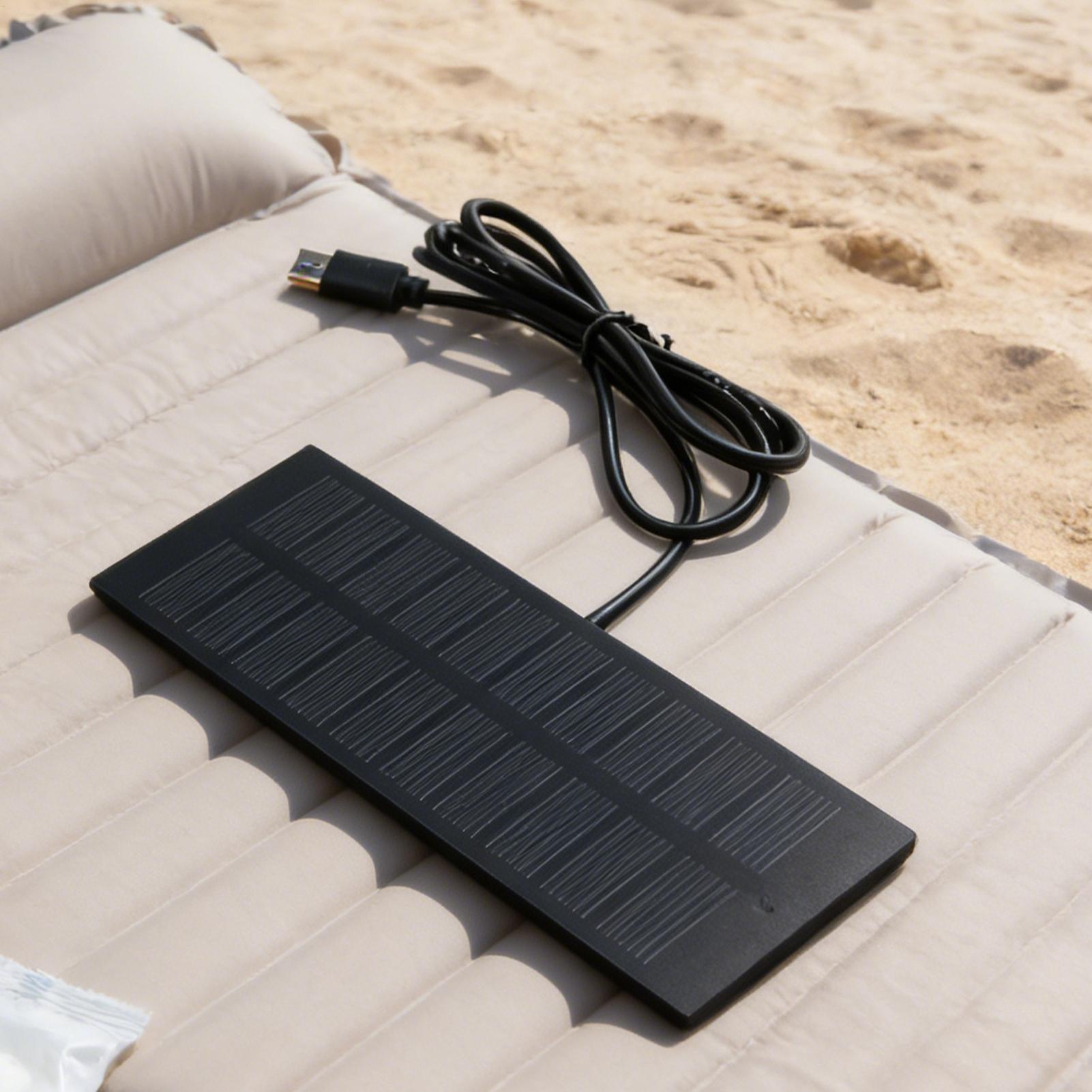 5W 5V Solar Panel Charger With - Solar Emergency Charger avis et prix