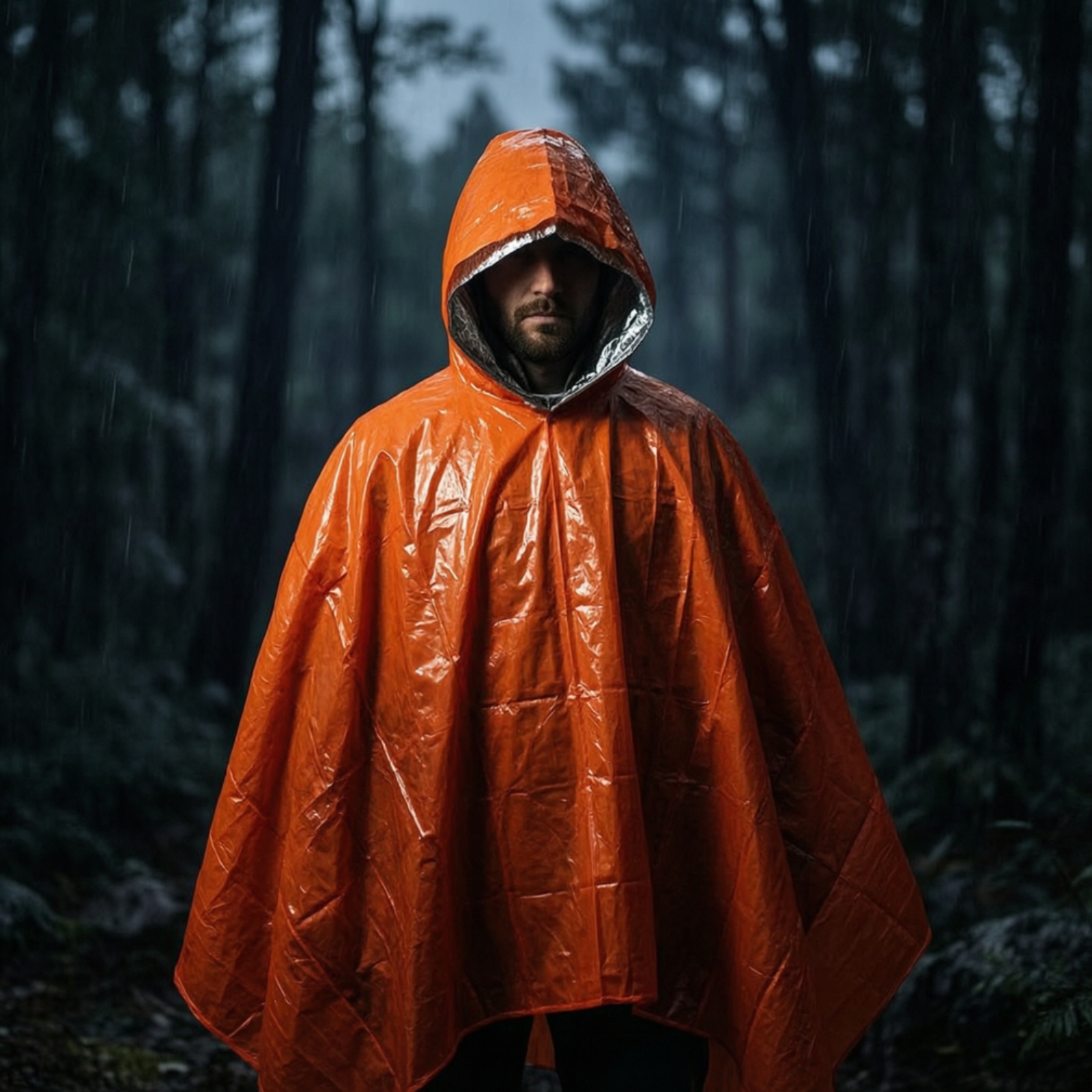 Hooded Rain Poncho Compact Eme - Emergency Poncho Rain avis et prix