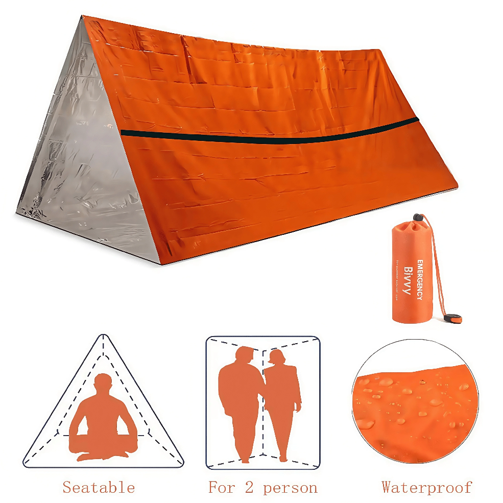2-Person Emergency Survival Sh - Emergency Mylar Tent avis et prix
