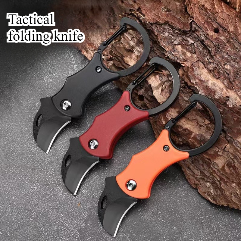 NEW Mini  Keychain Pocket Knif - Bushcraft Knife Fixed avis et prix