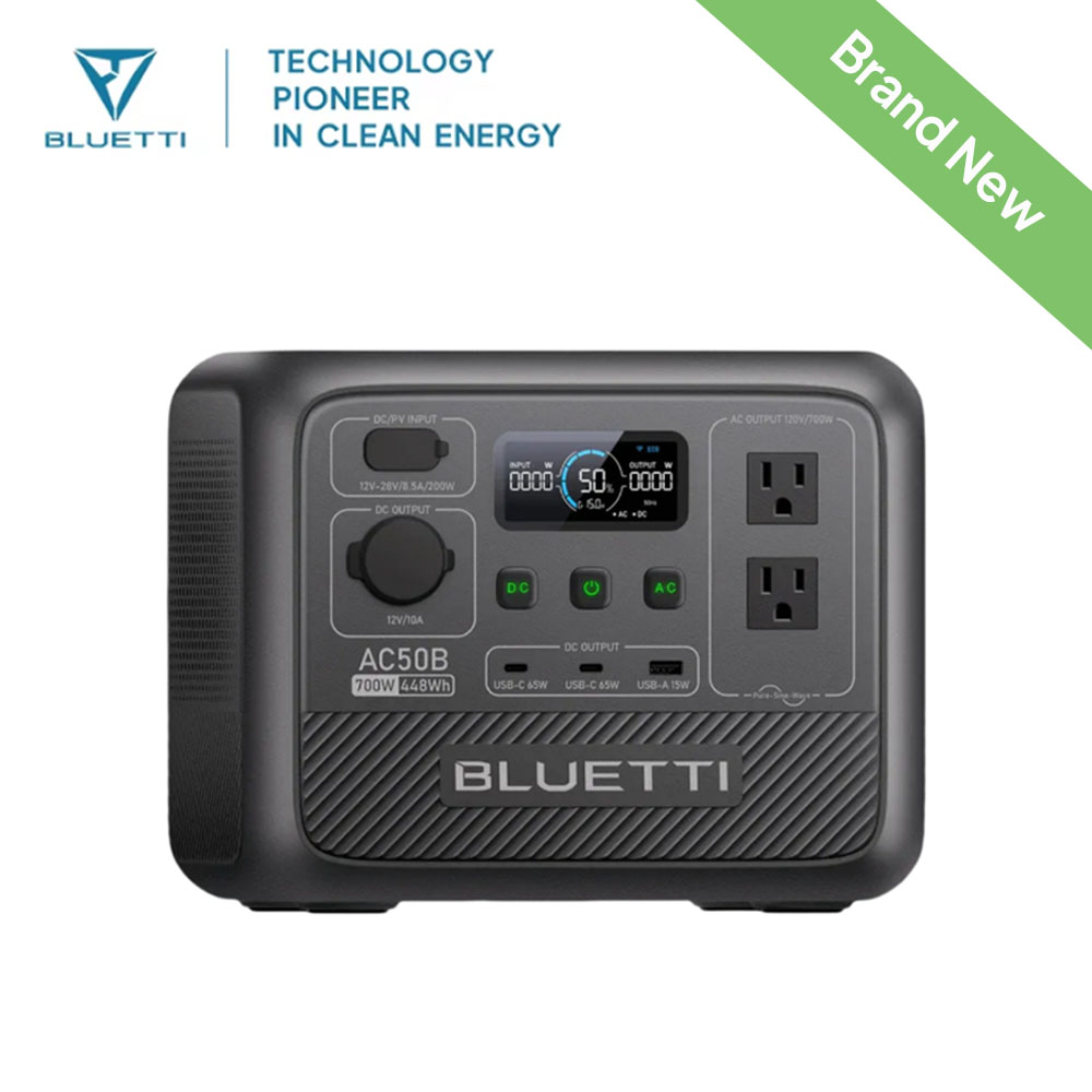 BLUETTI AC50B Portable Power S - Solar Emergency Charger avis et prix