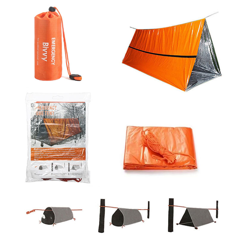 2 Person Emergency Shelter Biv - Emergency Mylar Tent avis et prix