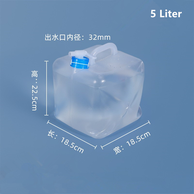1Pc 5L Plastic Empty Collapsib - Water Bag Collapsible avis et prix