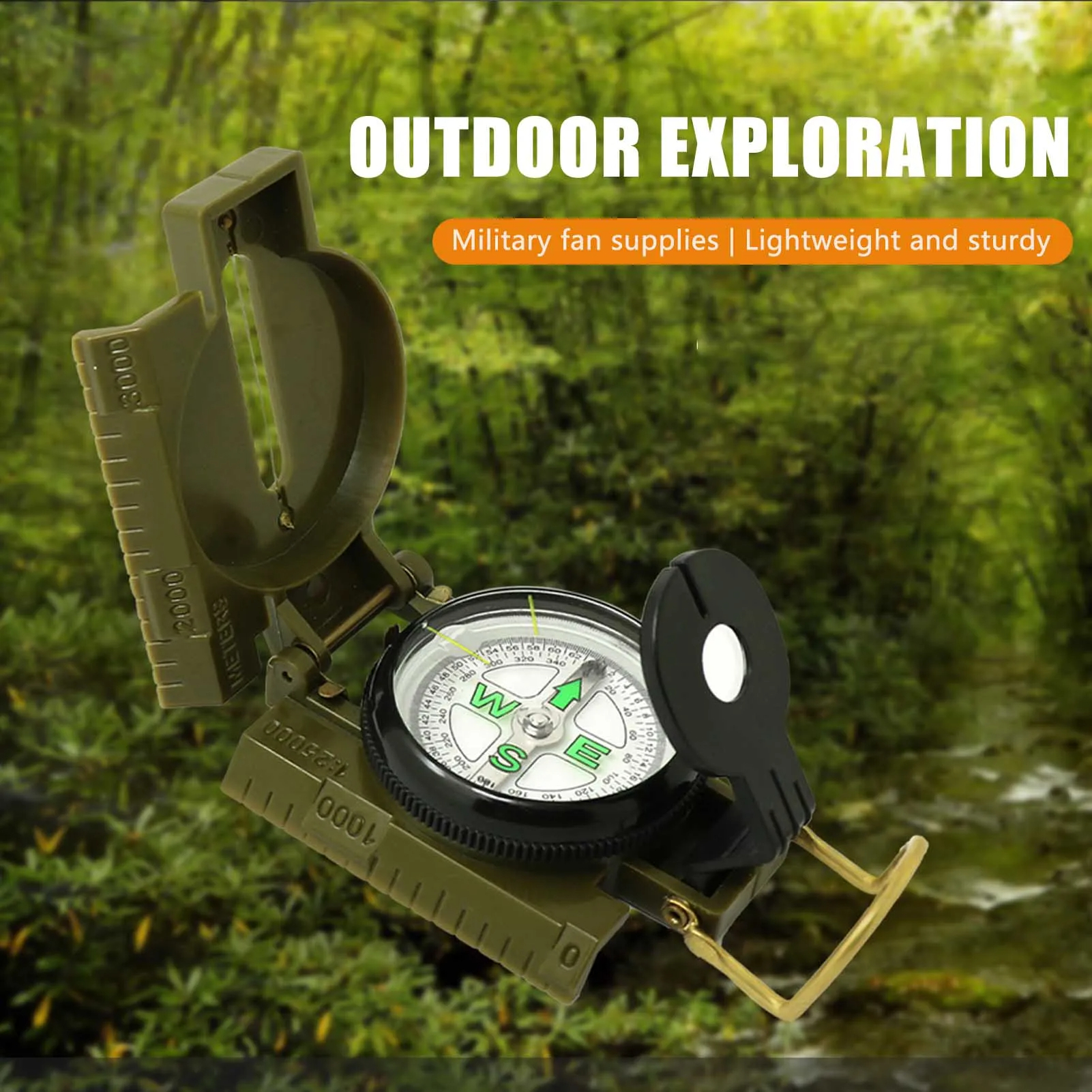 Portable Multi-functional Phos - Compass Lensatic avis et prix