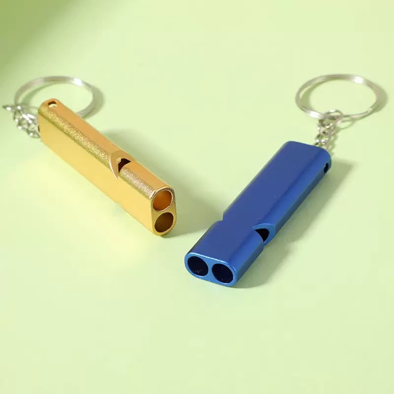 1/2Pcs Random Color Single/Dou - Emergency Whistle Loud avis et prix