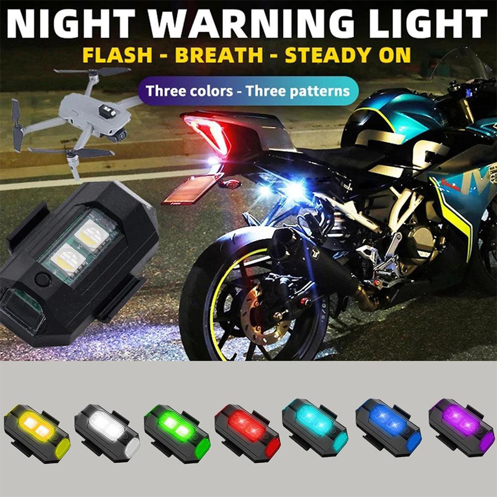 2PCS Mini LED Strobe Lights De - Sos Light Strobe avis et prix