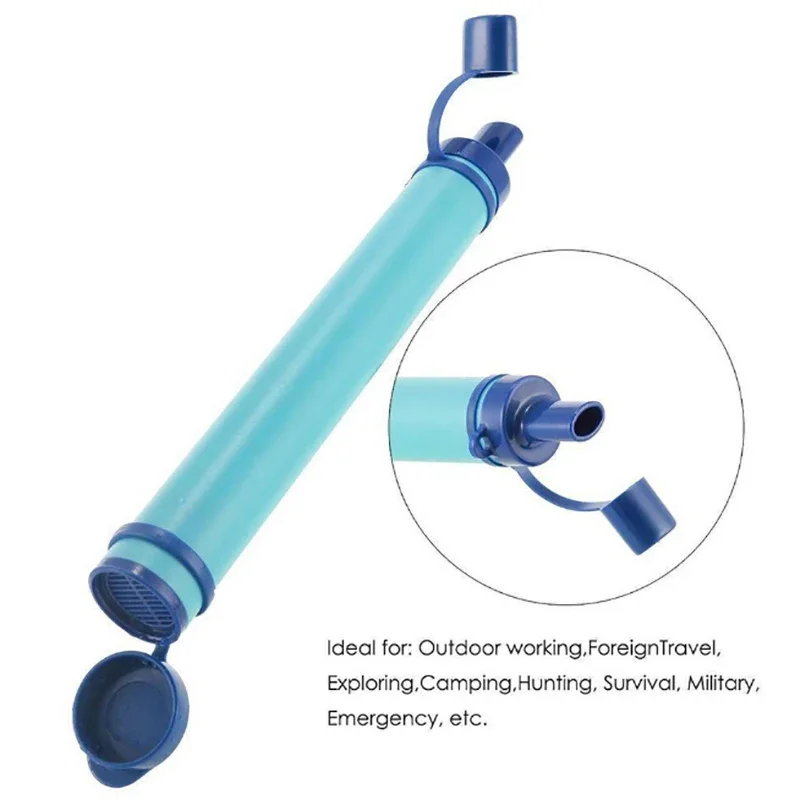 1pc Outdoor Mini Water Filter  - Water Purification Straw avis et prix