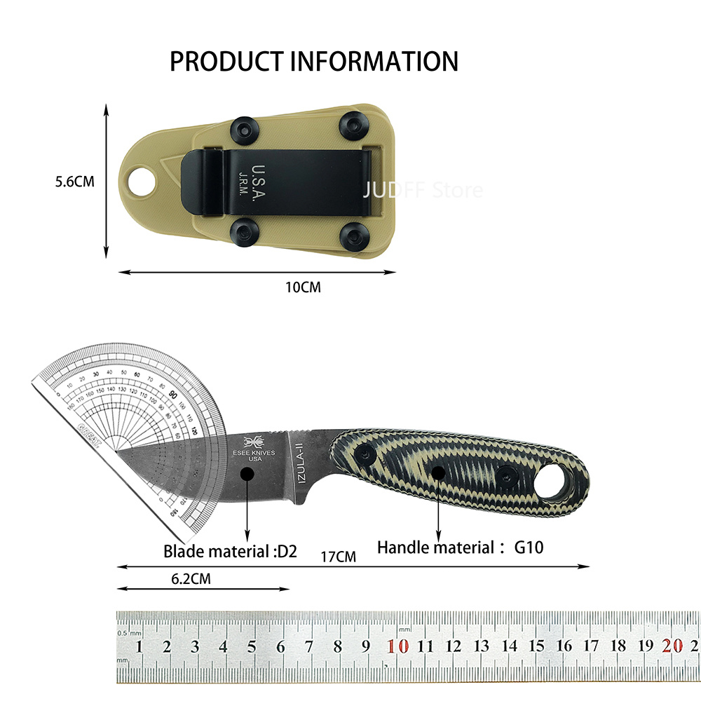 ESEE IZULA/ PACAYA Outdoor Fix - Bushcraft Knife Fixed avis et prix
