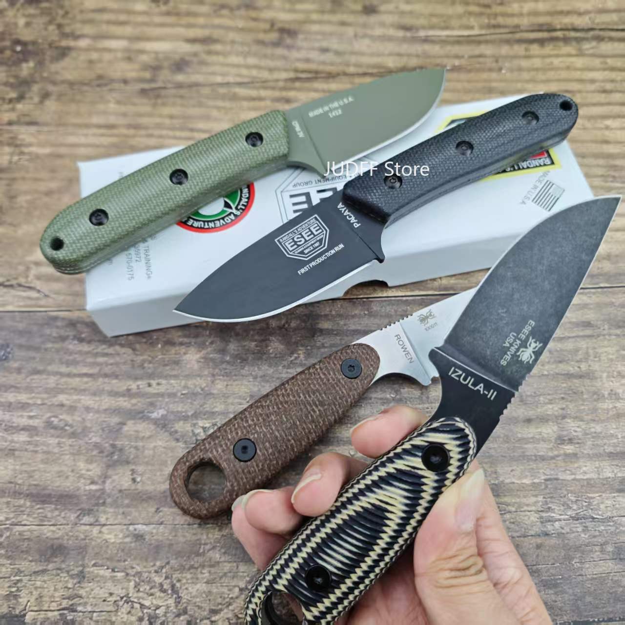 ESEE IZULA/ PACAYA Outdoor Fix - Bushcraft Knife Fixed avis et prix