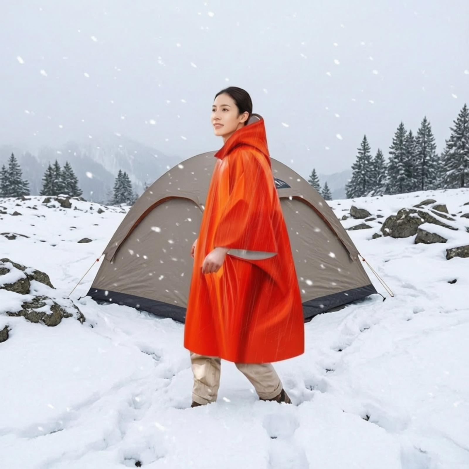 Emergency Poncho Compact Rain  - Emergency Poncho Rain avis et prix