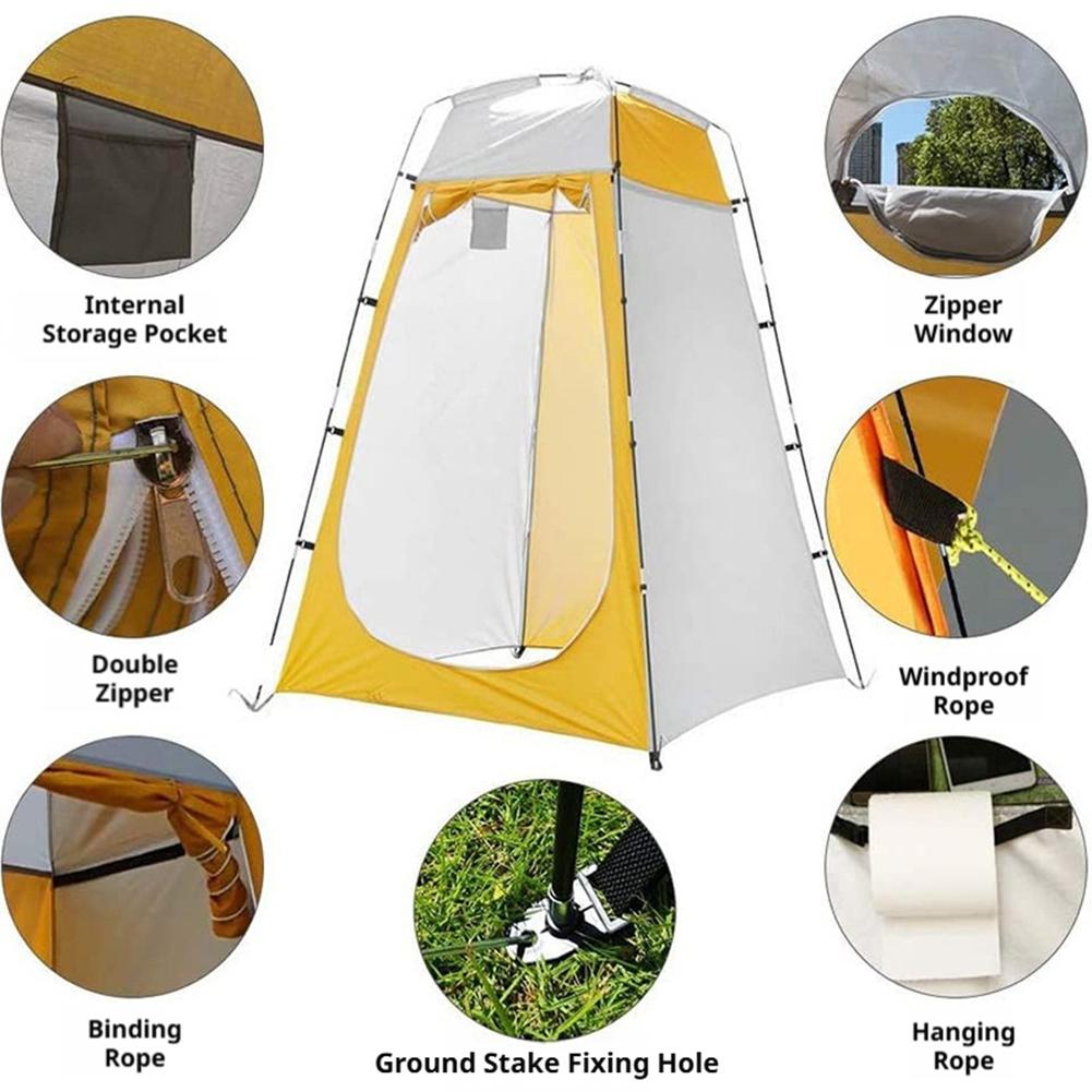 Outdoor Portable Privacy Tent  - Emergency Mylar Tent avis et prix