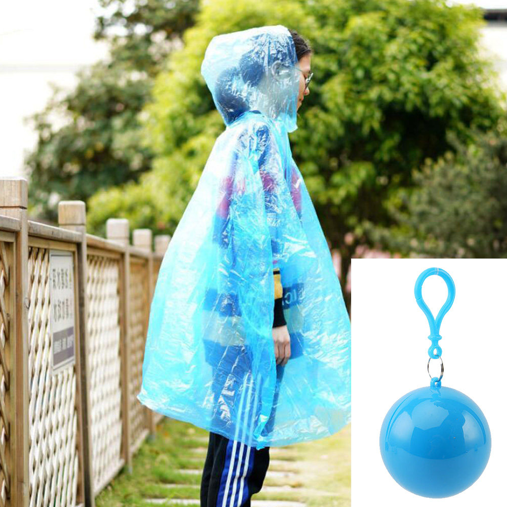 4Pcs Portable Waterproof Rain  - Emergency Poncho Rain avis et prix