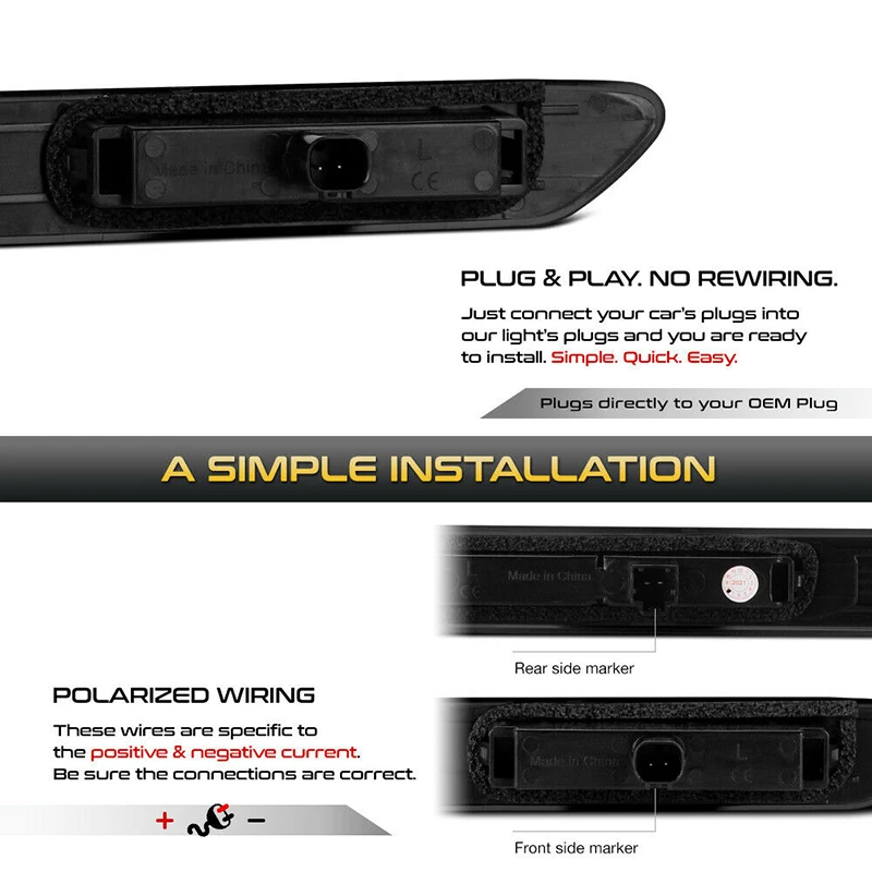 For Acura TL Car LED Front Rea - Signal Flare Kit avis et prix