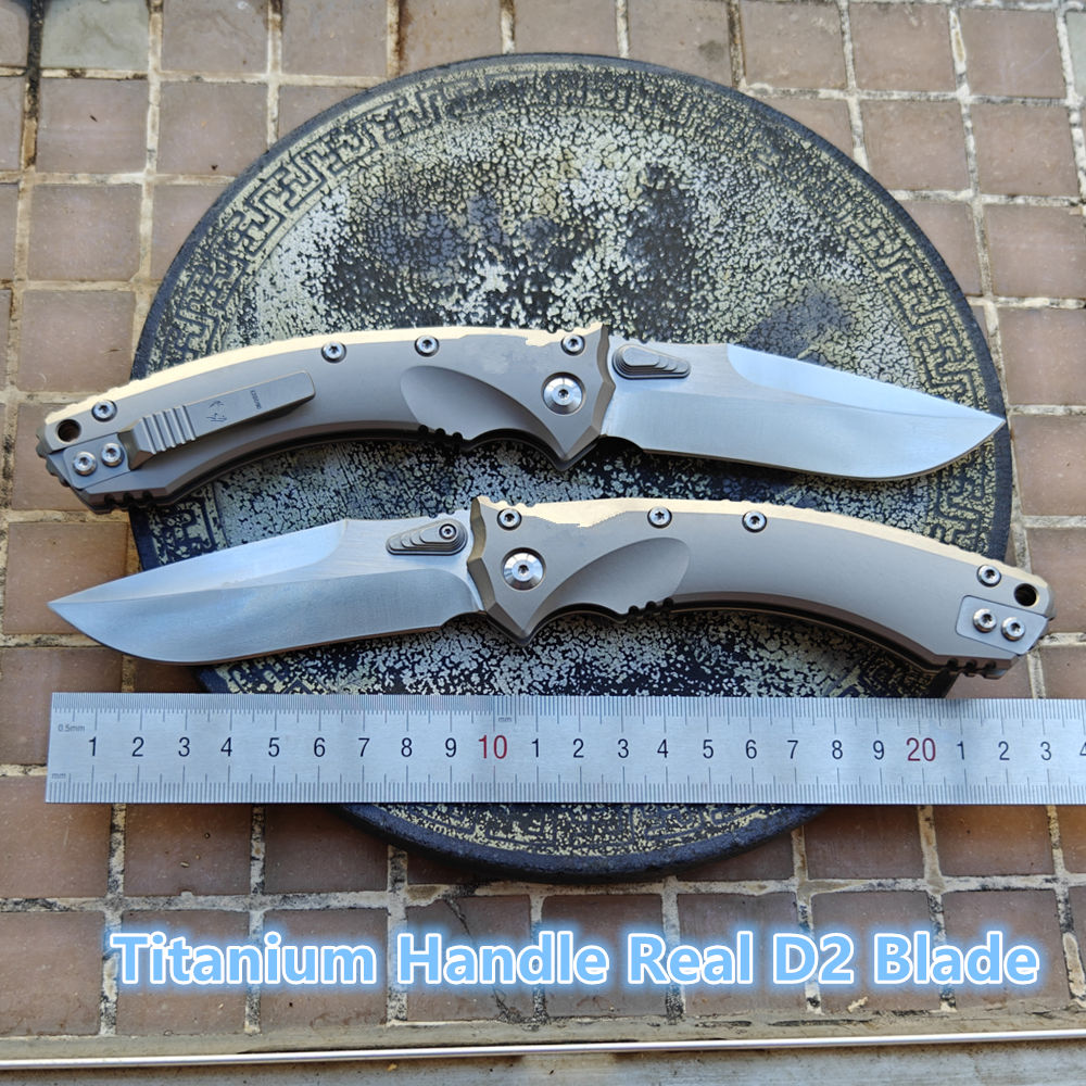 Mai's Real D2 Blade Amphibia F - Bushcraft Knife Fixed avis et prix