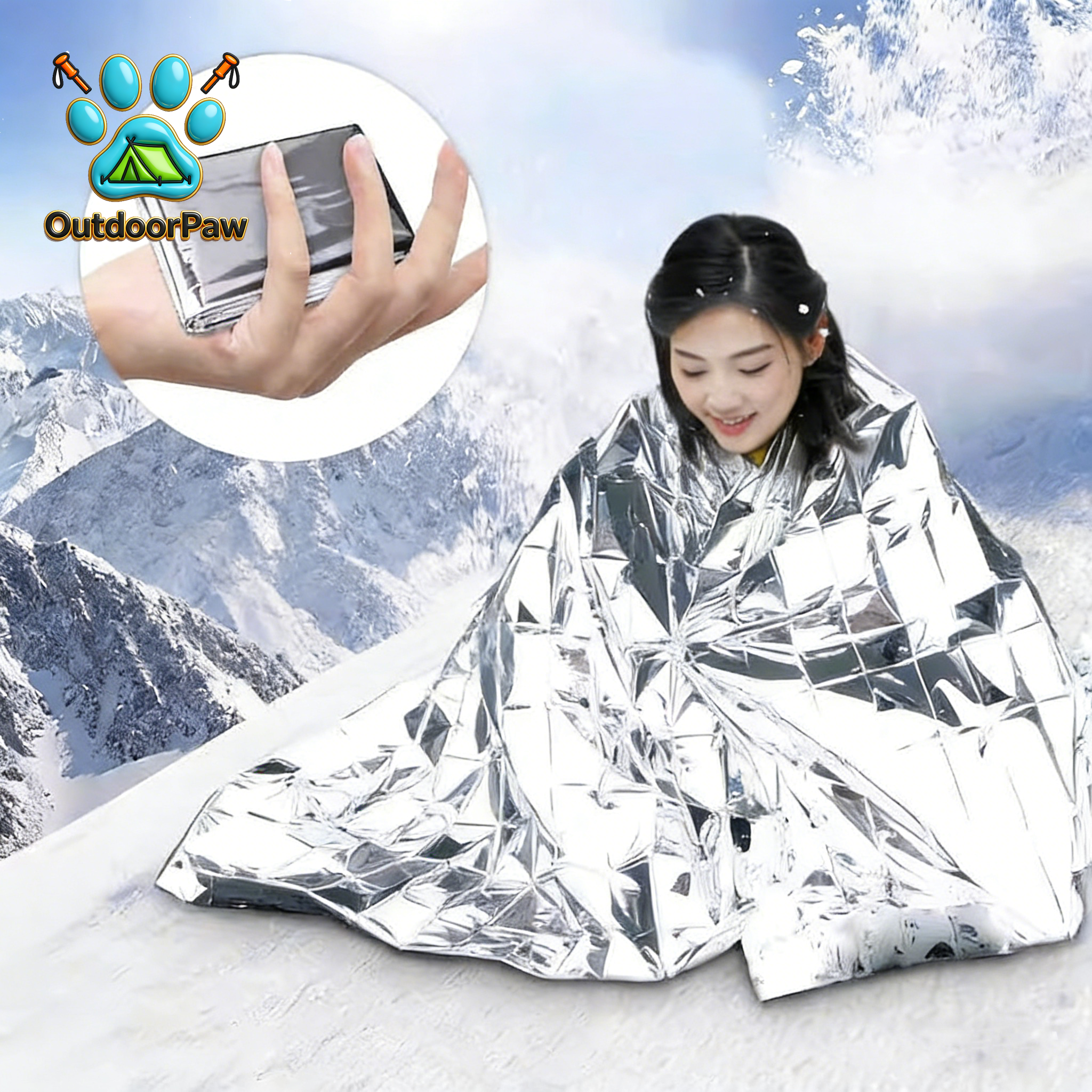 Reflective Emergency Heat Blan - Survival Blanket Reflective avis et prix
