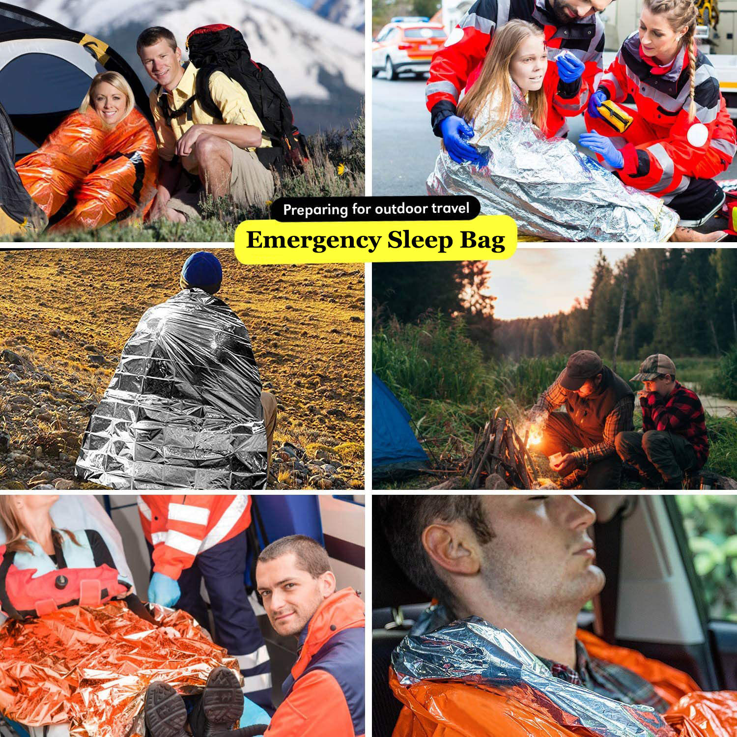 Portable Waterproof Emergency  - Emergency Mylar Tent avis et prix