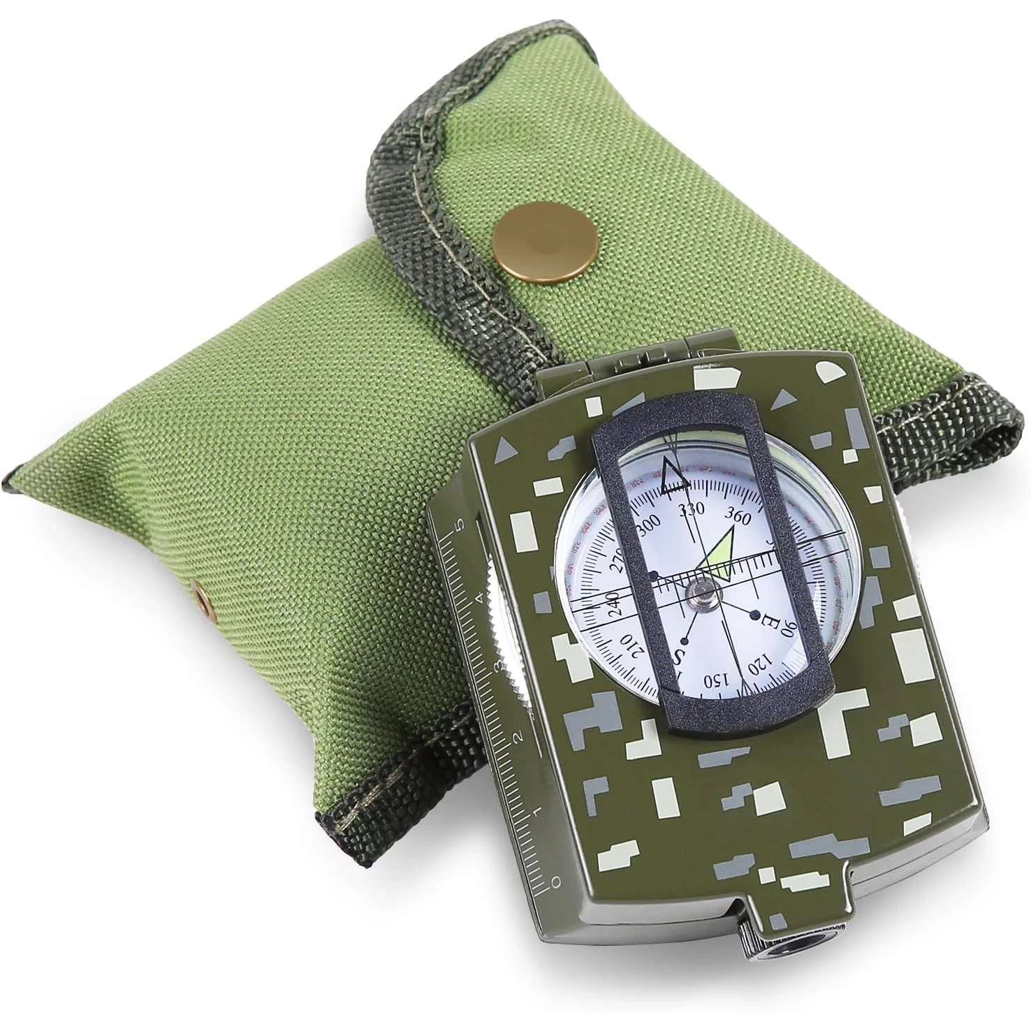Waterproof Shockproof Tactical - Compass Lensatic avis et prix