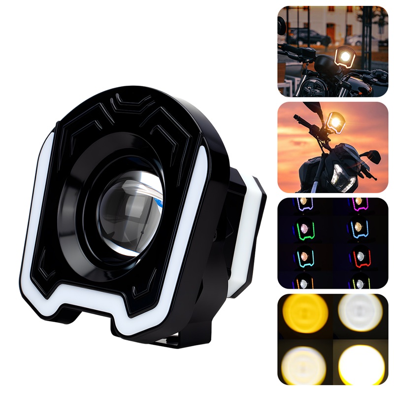 4inch Motorcycle LED Spotlight - Sos Light Strobe avis et prix
