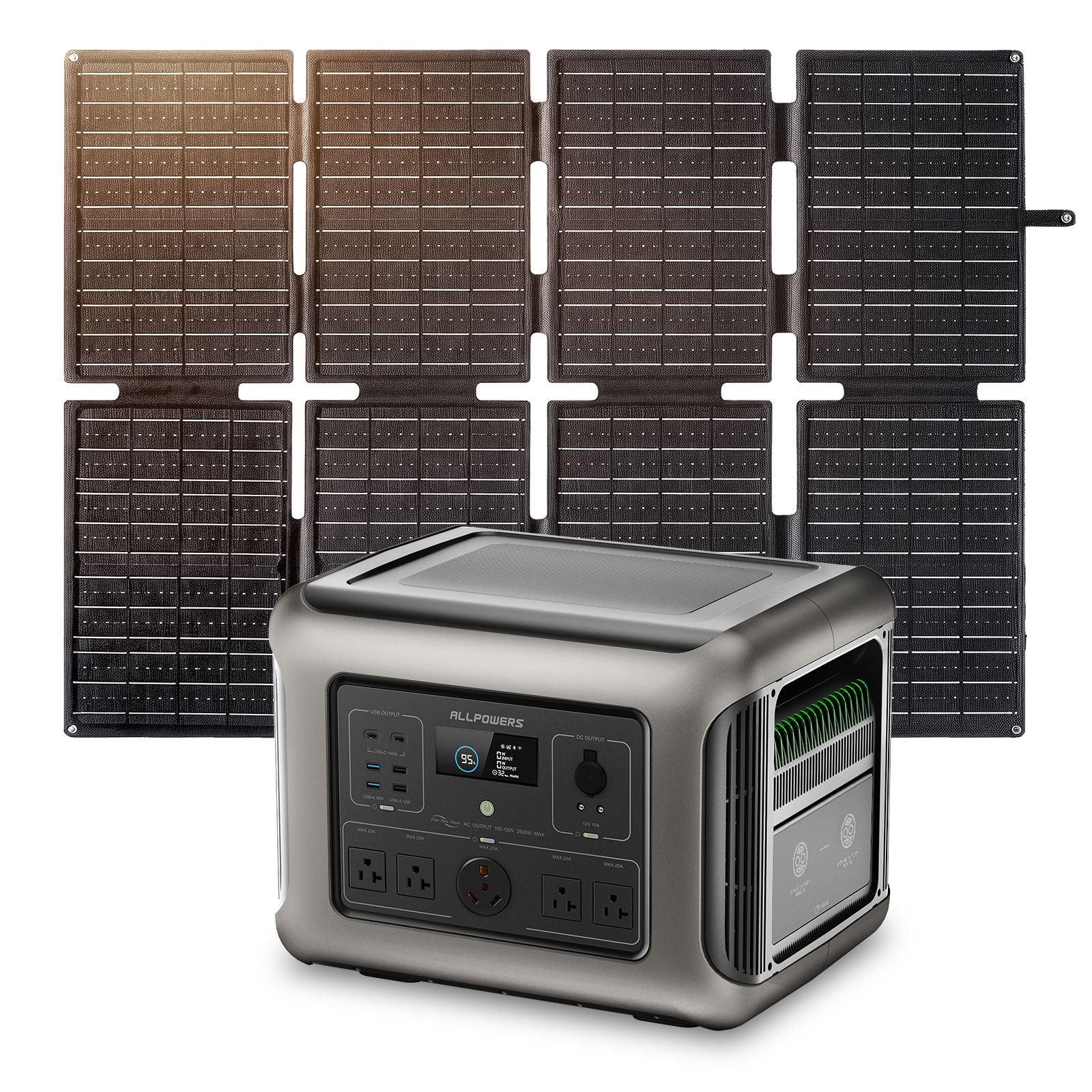 ALLPOWERS R2500 Portable Power - Solar Emergency Charger avis et prix
