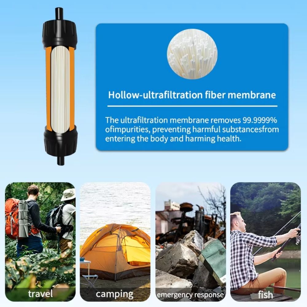 Mini Mini Water Filter Straw P - Water Purification Straw avis et prix